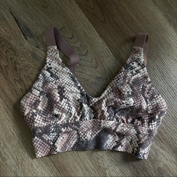 Aerie offline Snake Print Sports Bra - Picture 3 of 5